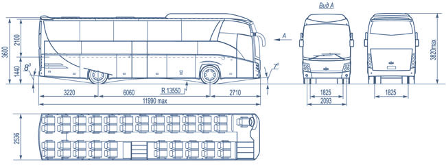 Габаритные размеры маз 251062, автобус маз 251062 габаритные размеры